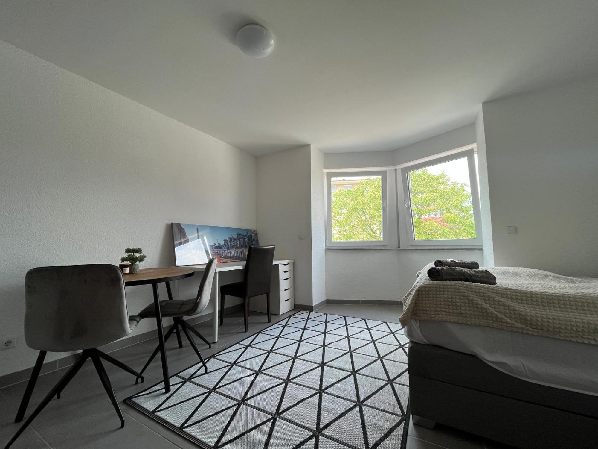 Simplex Apartments Am Europaplatz 카를스루에 객실 사진