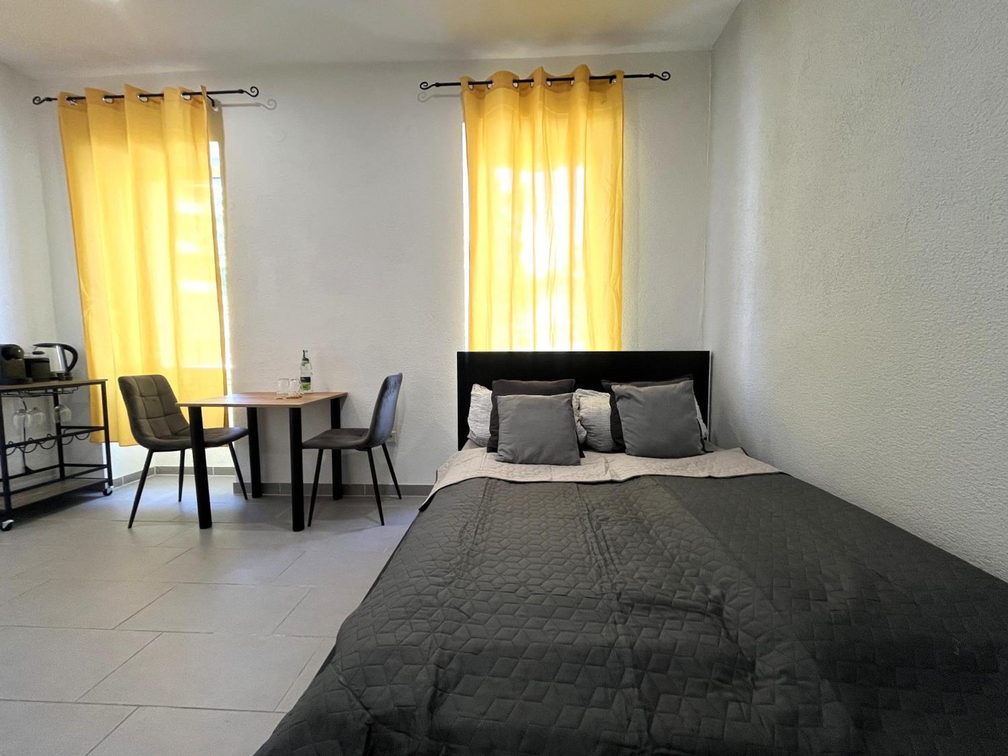 Simplex Apartments Am Europaplatz 카를스루에 객실 사진