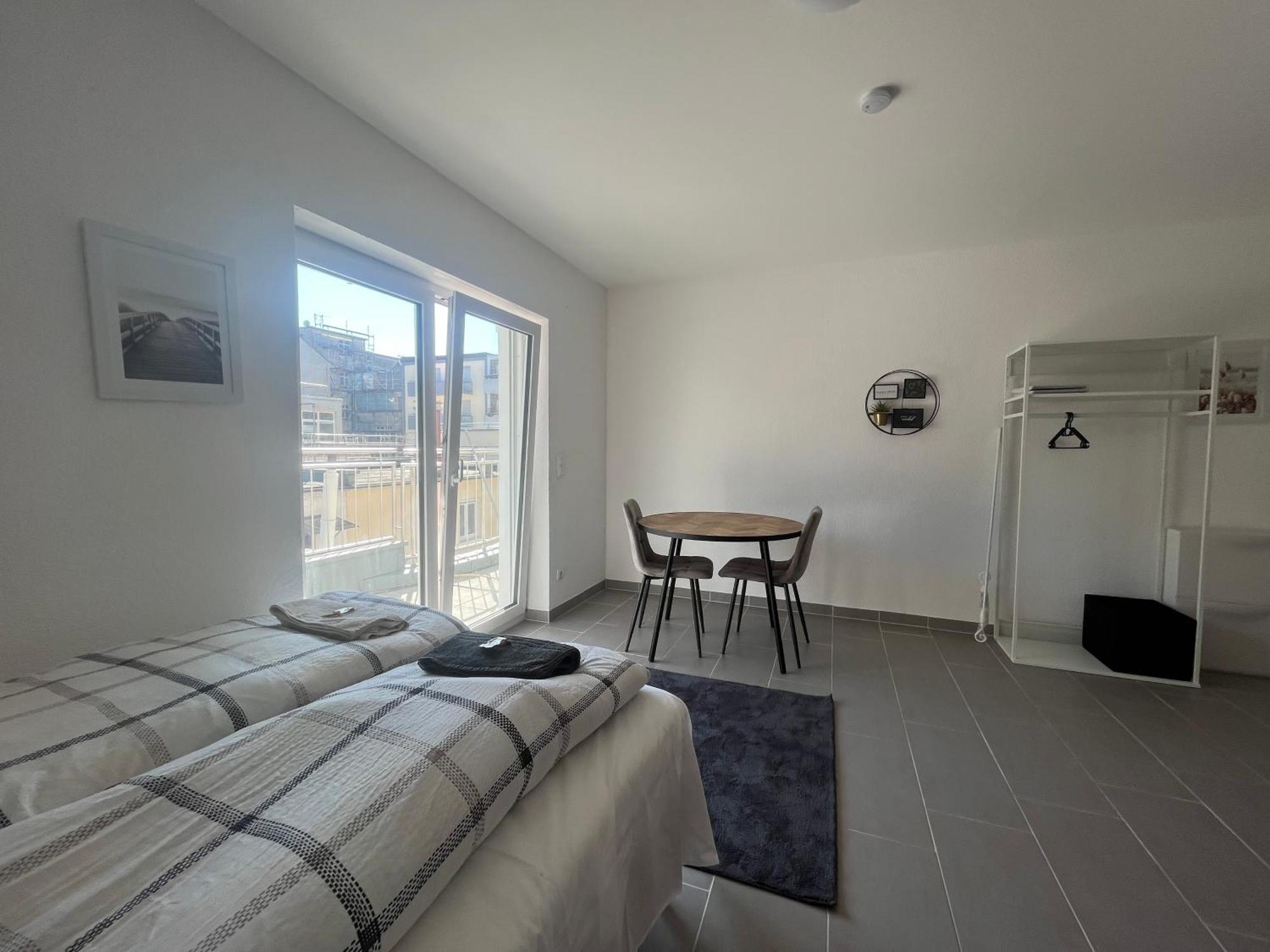 Simplex Apartments Am Europaplatz 카를스루에 객실 사진