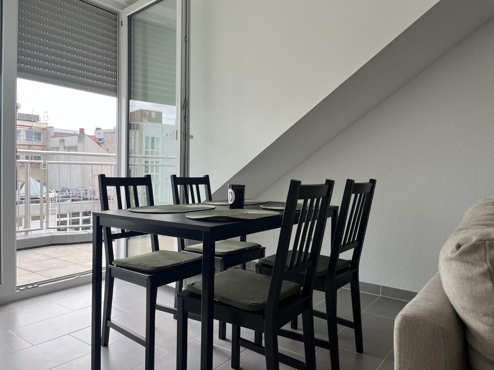 Simplex Apartments Am Europaplatz 카를스루에 객실 사진