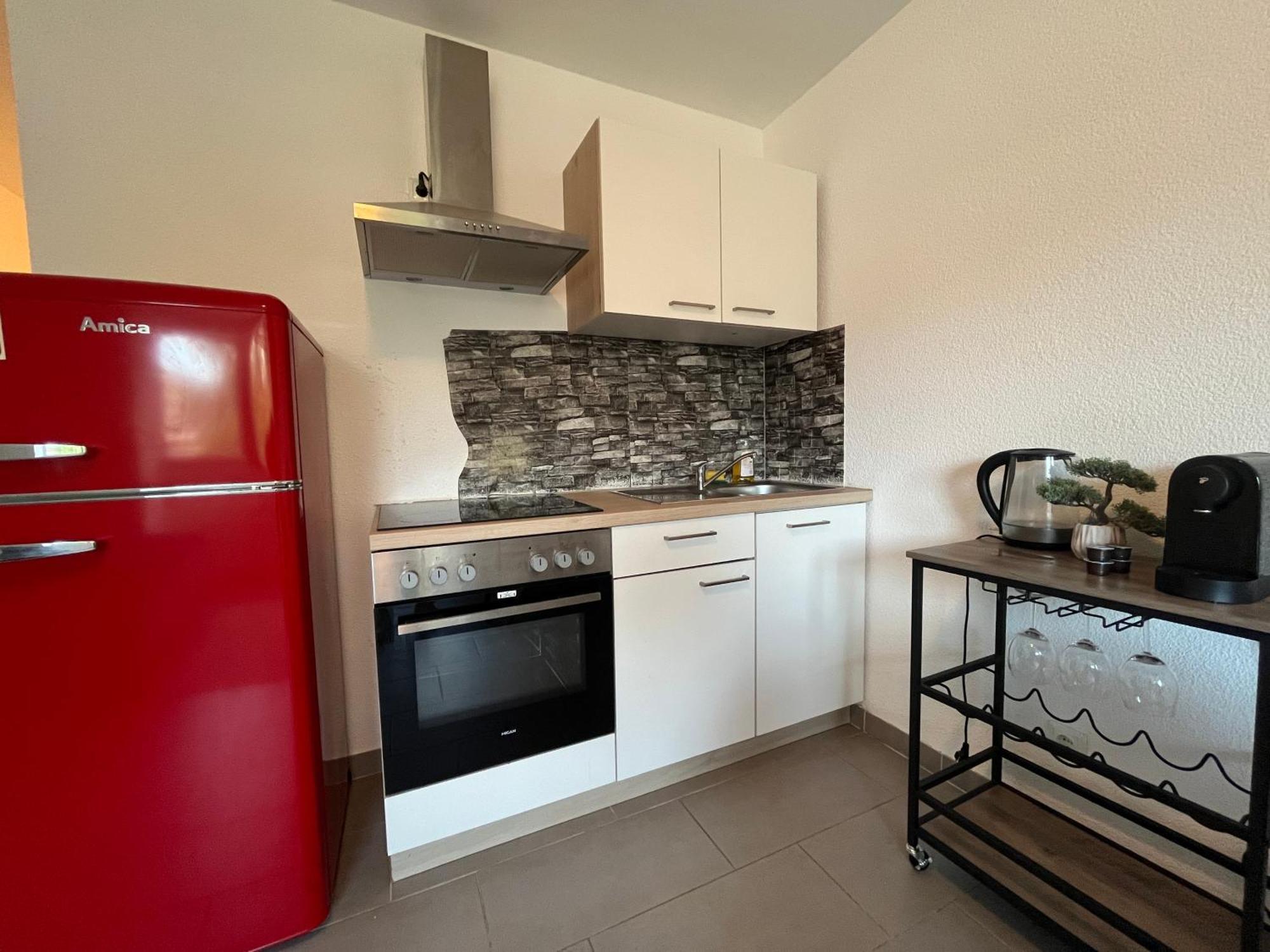 Simplex Apartments Am Europaplatz 카를스루에 객실 사진