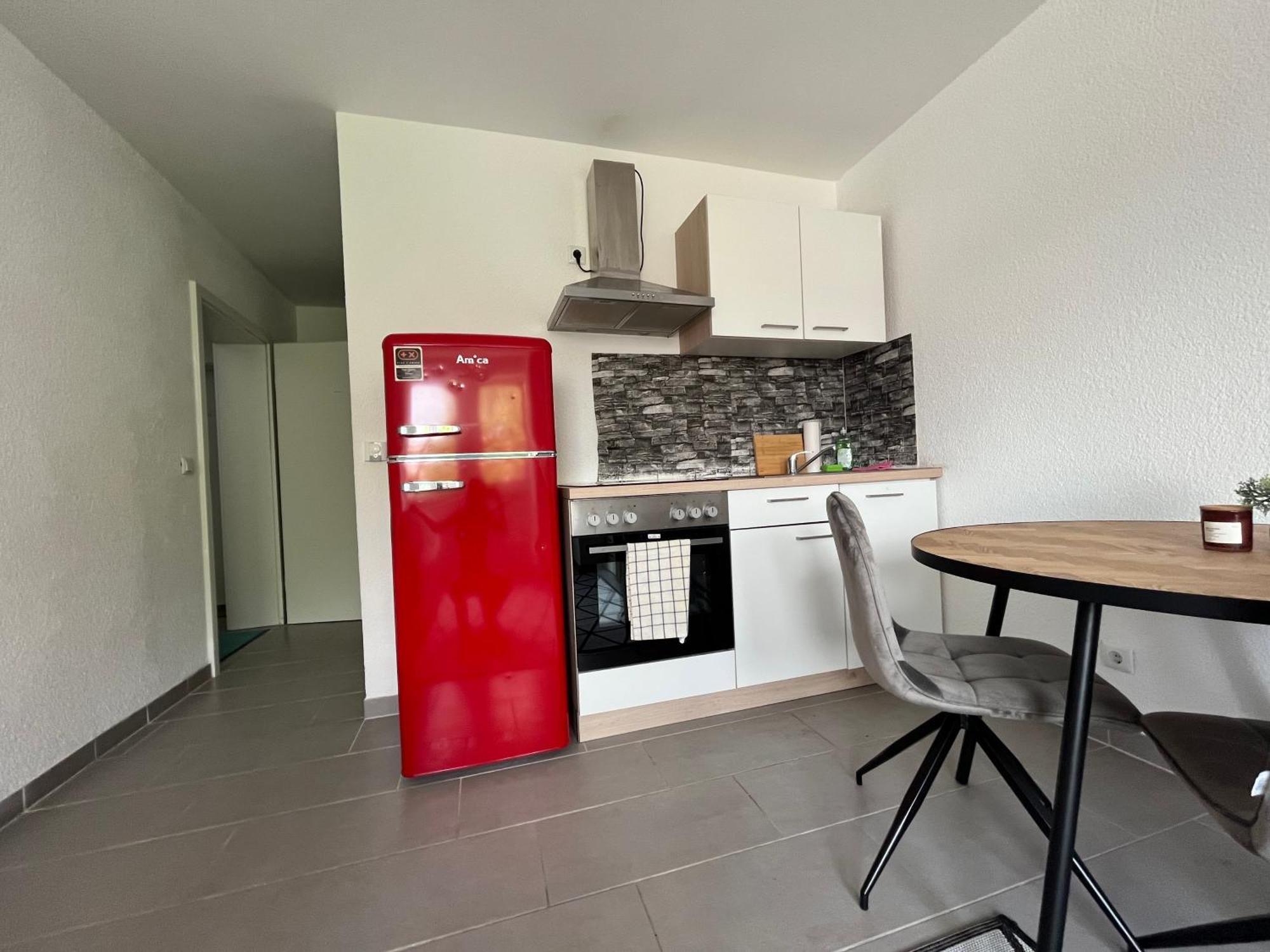 Simplex Apartments Am Europaplatz 카를스루에 객실 사진