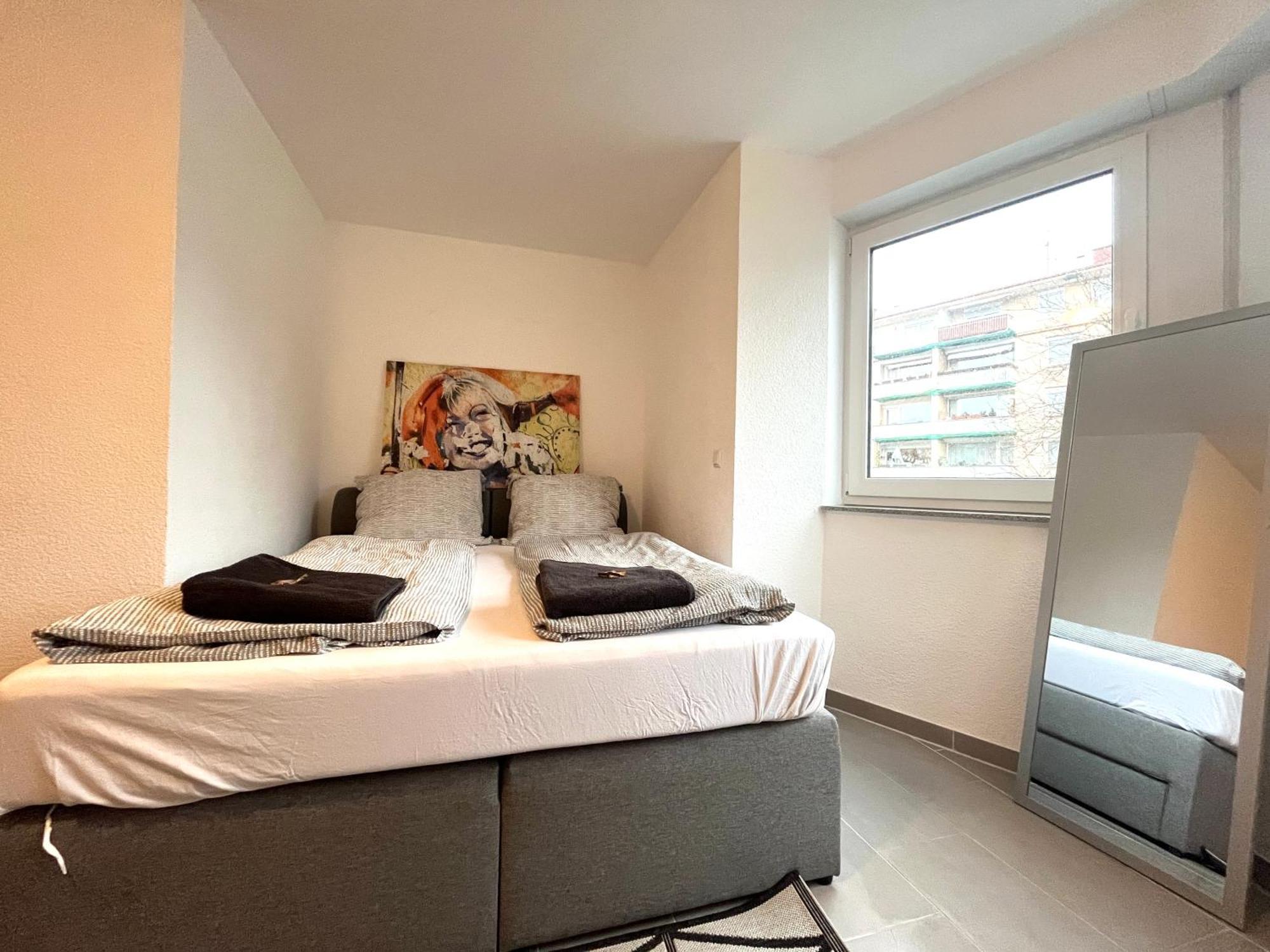 Simplex Apartments Am Europaplatz 카를스루에 객실 사진