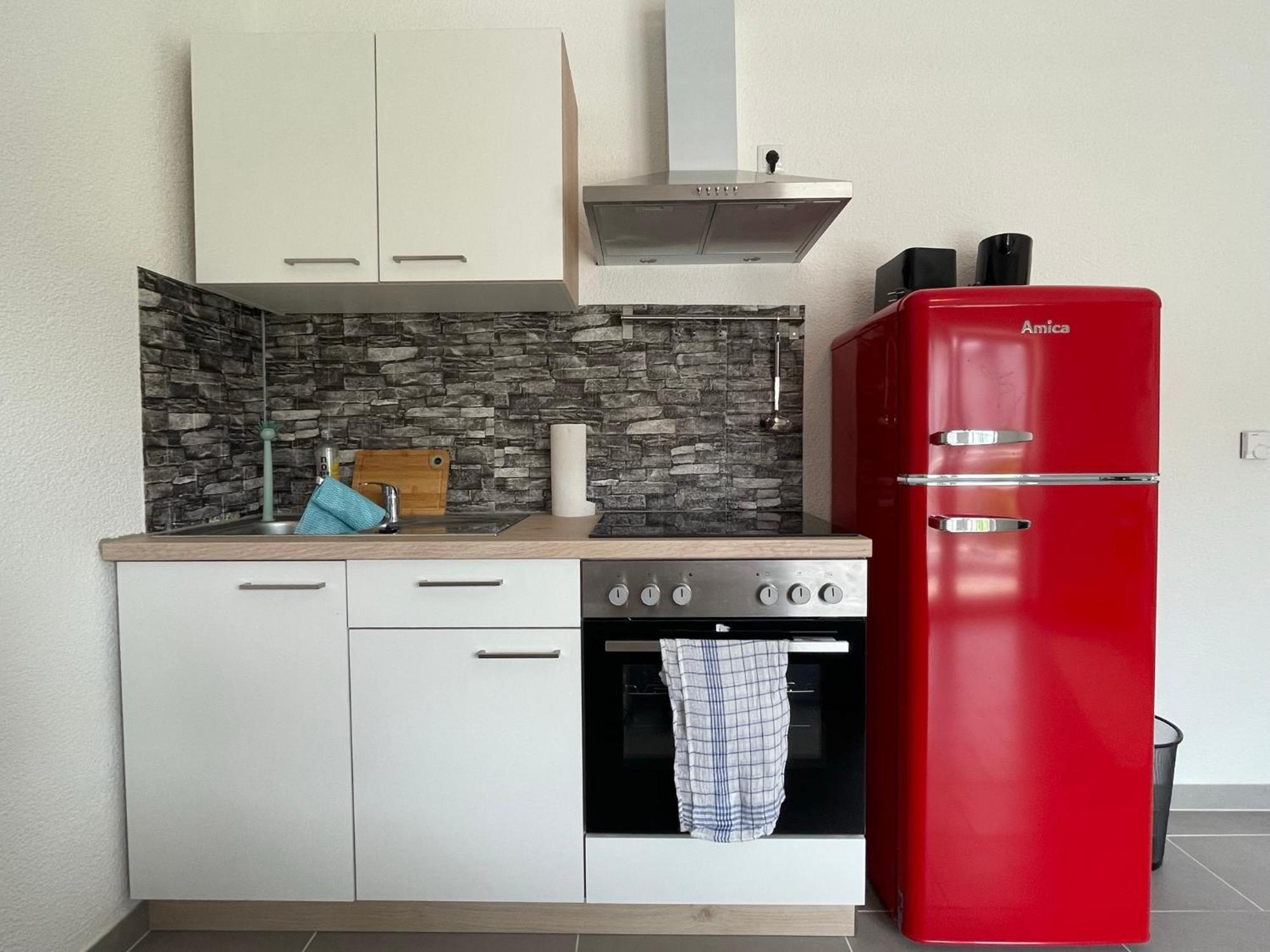Simplex Apartments Am Europaplatz 카를스루에 객실 사진