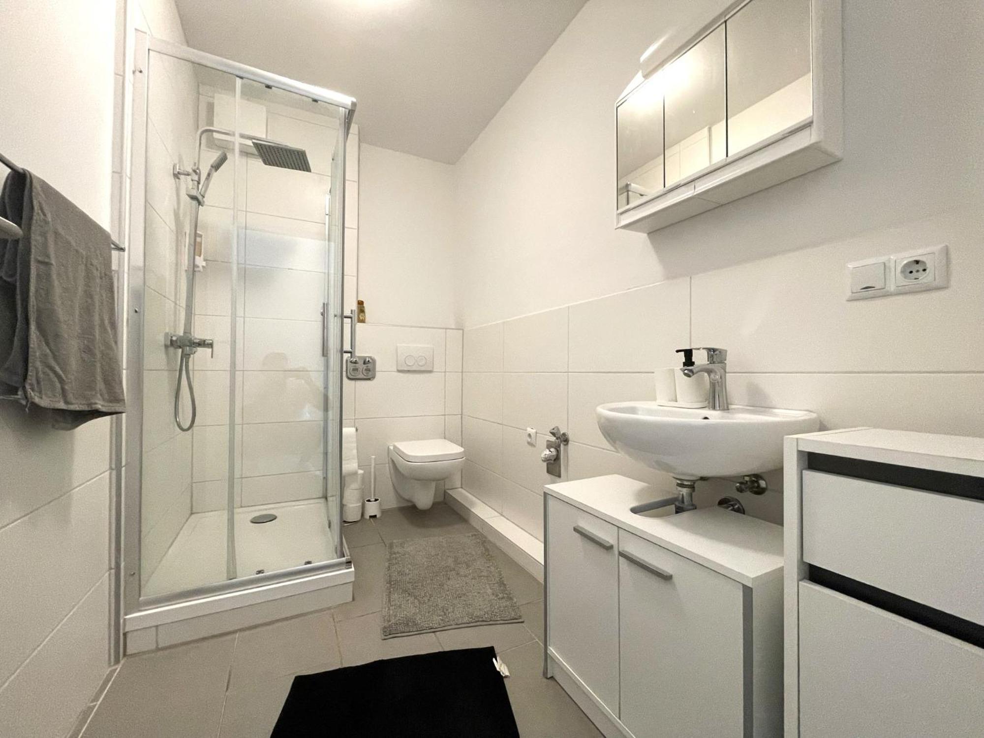 Simplex Apartments Am Europaplatz 카를스루에 객실 사진